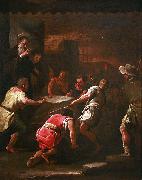 Luca Giordano A miracle by Saint Benedict France oil painting artist